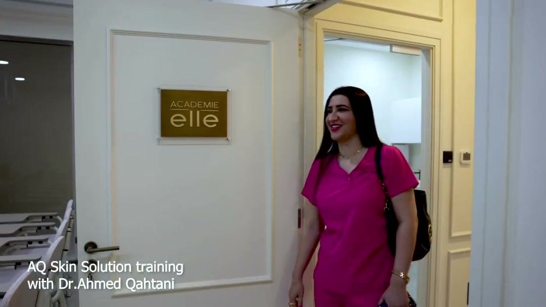 AQ Skin Solutions Training with Dr. Ahmed Al Qahtani